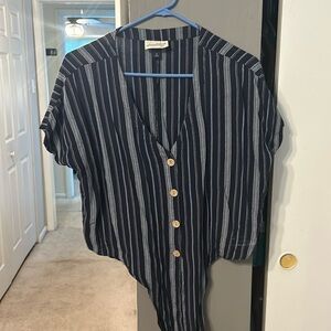 Worn twice button up shirt